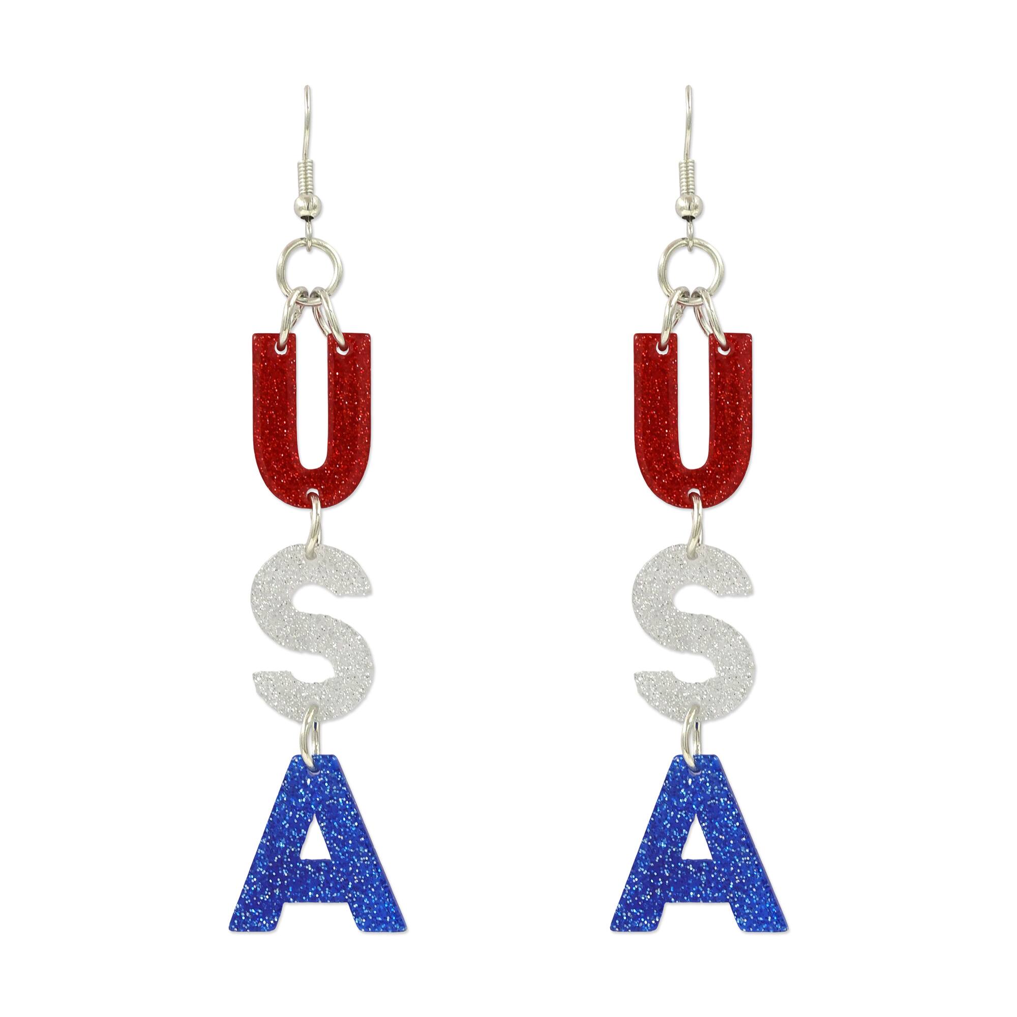 USA Earrings by Celebrate It™
